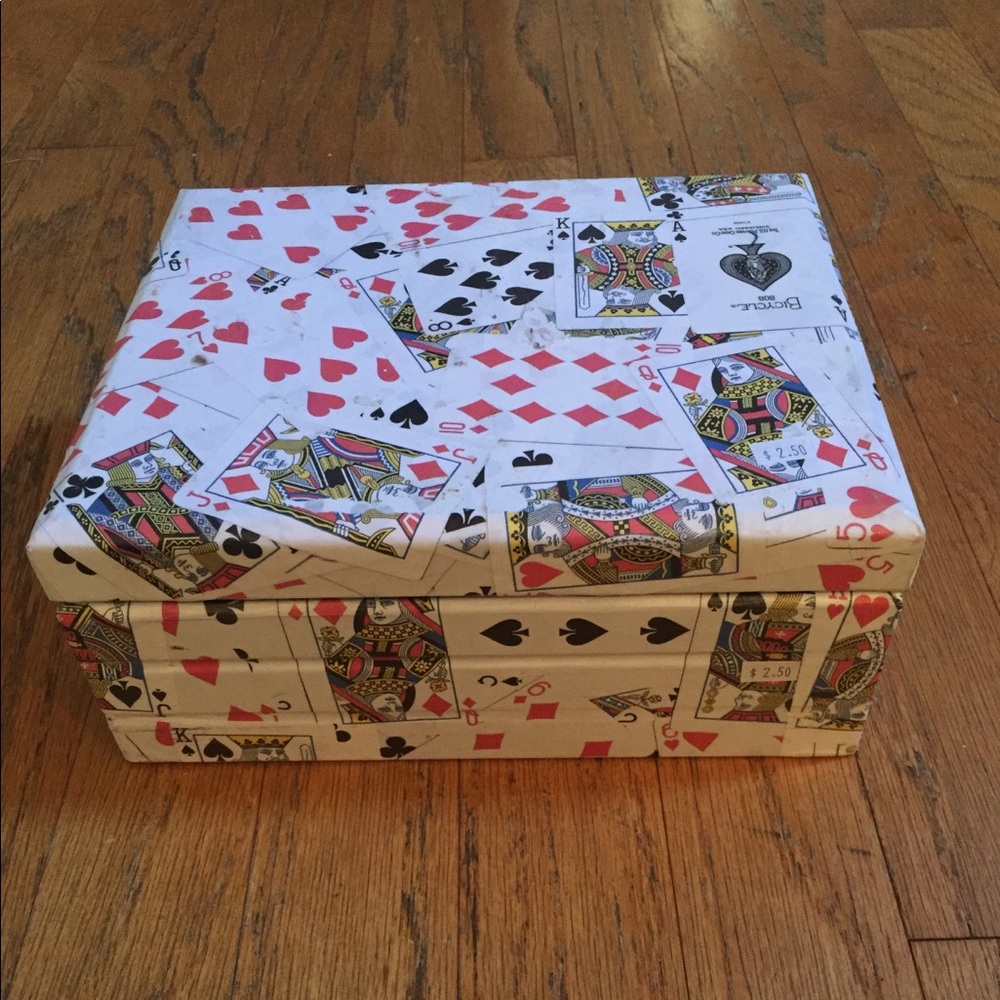 Custom Playing Cards Cigar Miscellaneous Stash Box